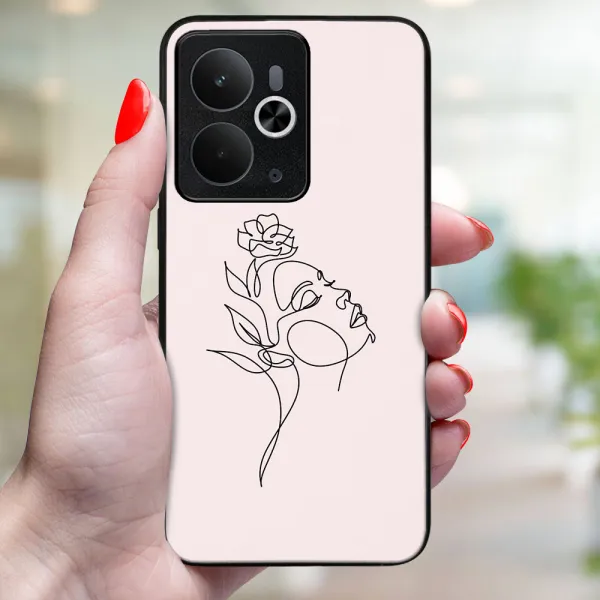 MY ART Ochranný kryt pre Realme 14 5G ROSE GIRL (198)