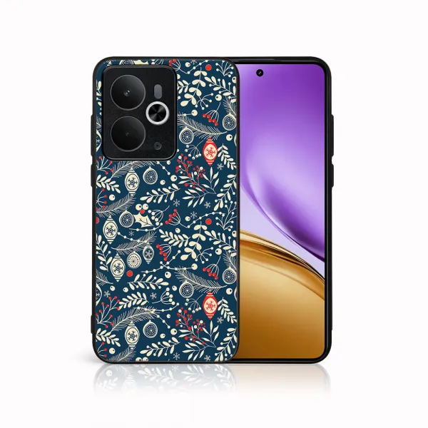 MY ART Kryt s vianočným dizajnom Realme 14 5G MISTLETOE (070)