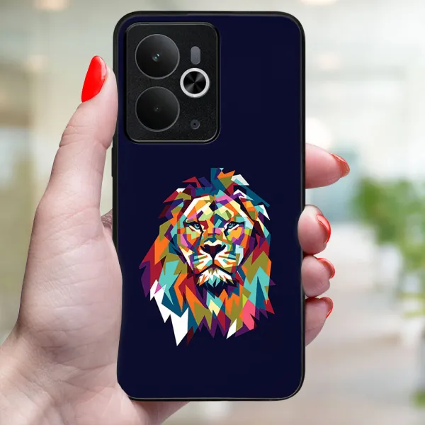 MY ART Ochranný kryt pre Realme 14 5G LION (246)