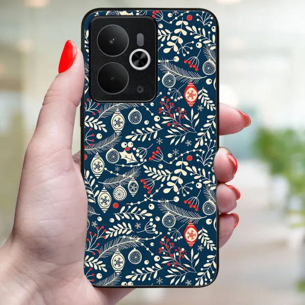 MY ART Kryt s vianočným dizajnom Realme 14 5G MISTLETOE (070)