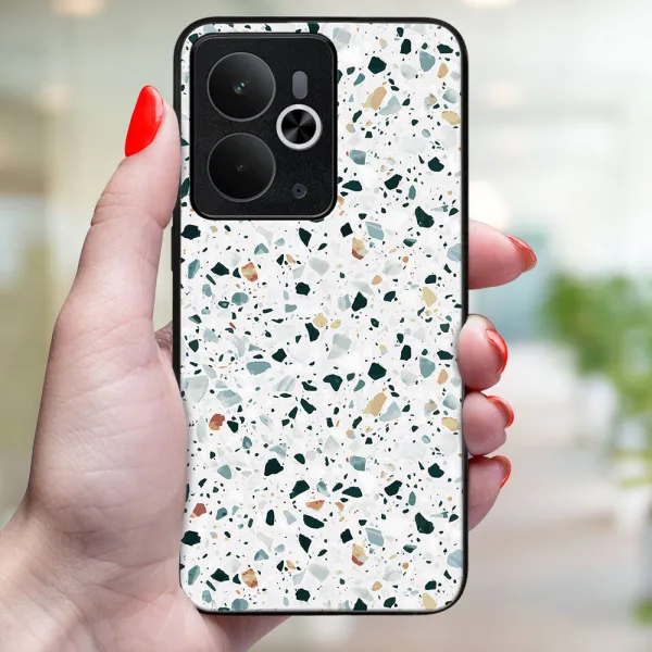 MY ART Ochranný kryt pre Realme 14 5G GREY TERRAZZO (163)