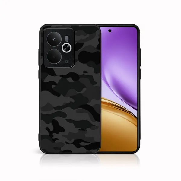 MY ART Ochranný kryt pre Realme 14 5G BLACK CAMO (234)