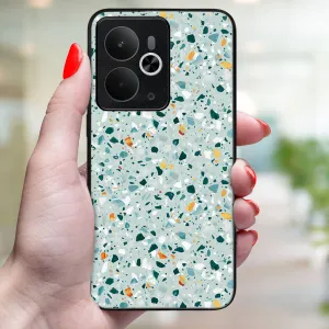 MY ART Ochranný kryt pre Realme 14 5G BLUE TERRAZZO (164)