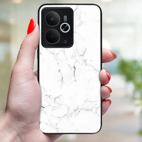 MY ART Ochranný kryt pre Realme 14 5G WHITE MARBLE (144)