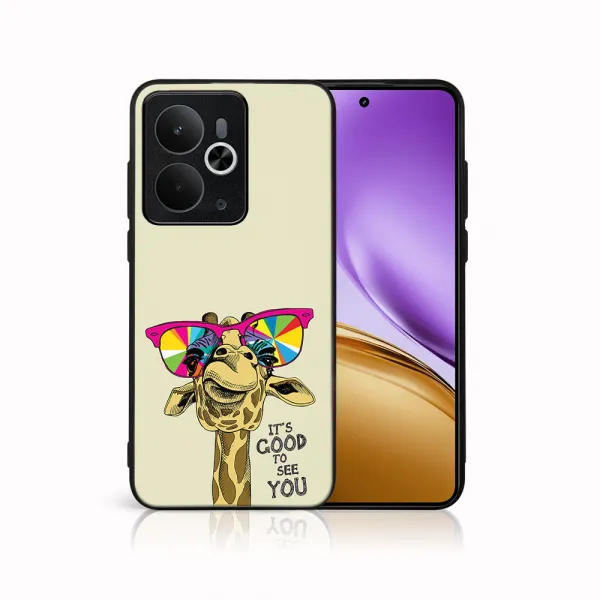 MY ART Ochranný kryt pre Realme 14 5G GIRAFFE (180)