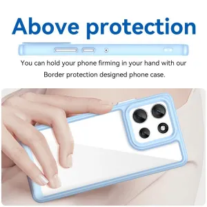 CRYSTAL Ochranný kryt pre Motorola Moto G86 5G modrý