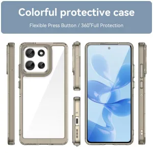 CRYSTAL Ochranný kryt pre Motorola Moto G86 5G šedý