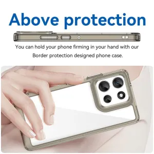 CRYSTAL Ochranný kryt pre Motorola Moto G86 5G šedý