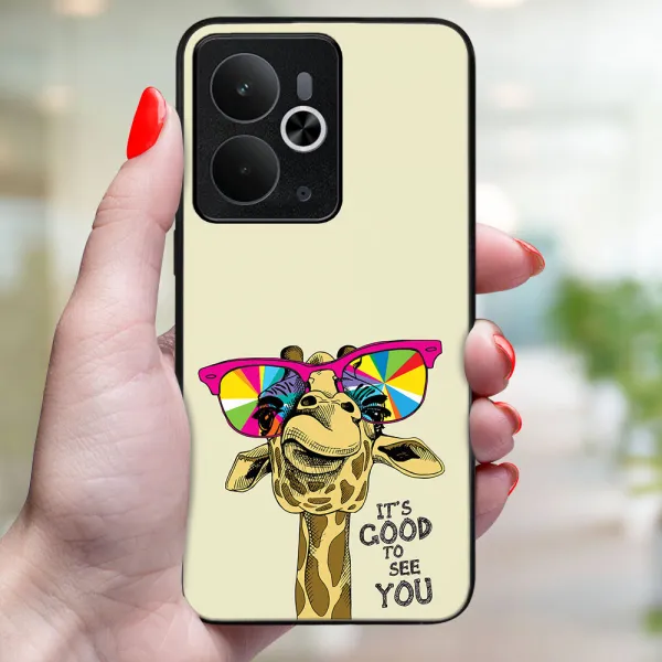 MY ART Ochranný kryt pre Realme 14 5G GIRAFFE (180)