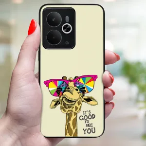 MY ART Ochranný kryt pre Realme 14 5G GIRAFFE (180)