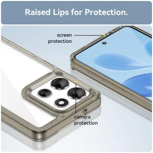 CRYSTAL Ochranný kryt pre Motorola Moto G86 5G šedý