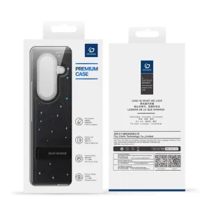 DUX STEX Obal s trblietkami pre Samsung Galaxy Z Fold7 5G čierny