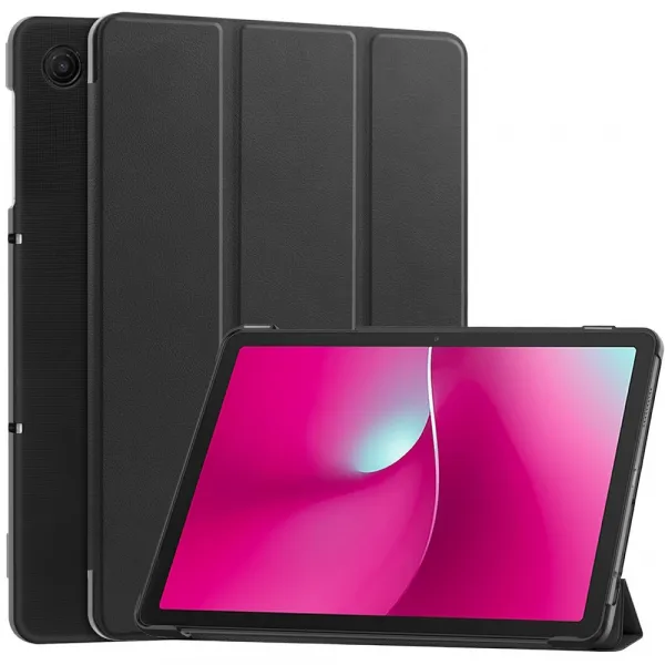 LEATHER Zaklápací kryt pre T Tablet 2 čierny