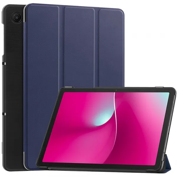 LEATHER Zaklápací kryt pre T Tablet 2 modrý