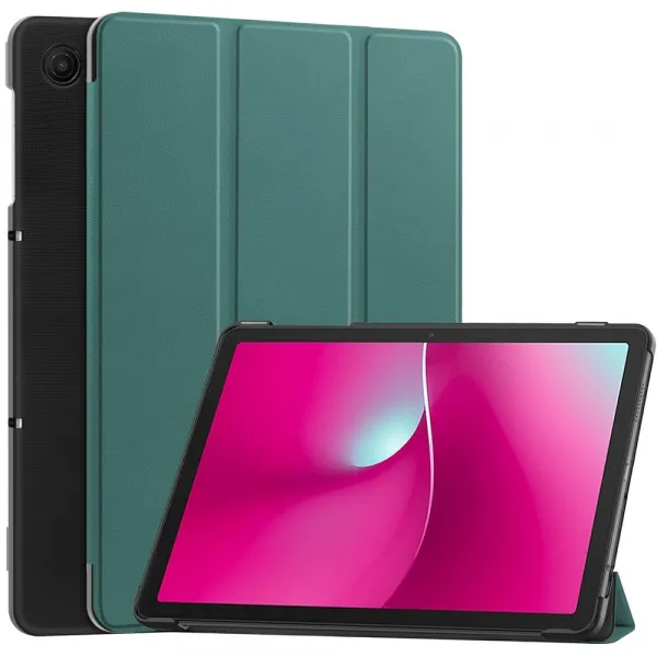 LEATHER Zaklápací kryt pre T Tablet 2 zelený