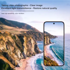 IMAK FULL COVER Sklo pre fotoaparát Google Pixel 10 BLACK