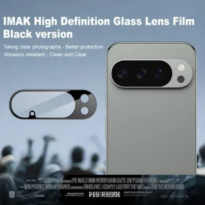 IMAK FULL COVER Sklo pre fotoaparát Google Pixel 10 Pro BLACK