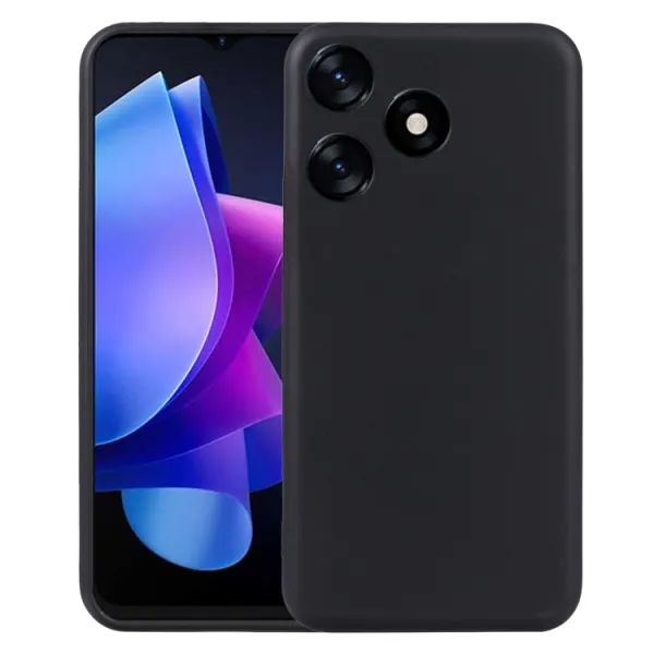 TPU Silikónový kryt pre Tecno Spark 10 čierny