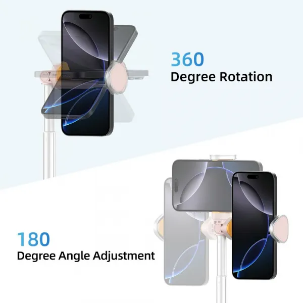 Tech-Protect L09S Bluetooth Selfie tyč so statívom, ružová