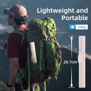 Tech-Protect L09S Bluetooth Selfie tyč so statívom, ružová