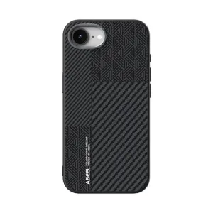 ABEEL RELIEF Ochranný obal pre Apple iPhone 16e / iPhone 17e CARBON BLACK