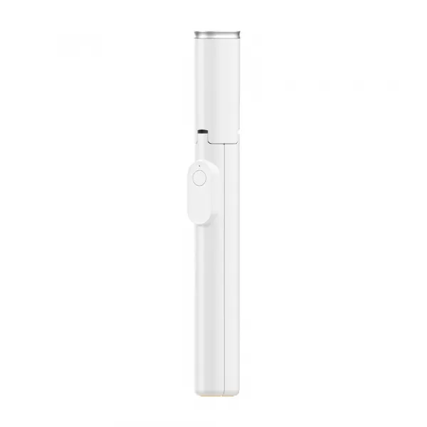 Tech-Protect L09S Bluetooth Selfie tyč so statívom, biela