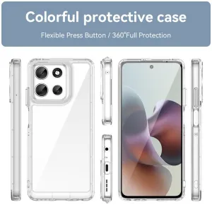 CRYSTAL Ochranný kryt pre Motorola Moto G56 5G priehľadný
