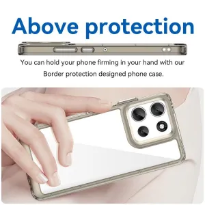 CRYSTAL Ochranný kryt pre Motorola Moto G56 5G šedý