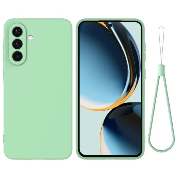 RUBBER Ochranný kryt pre Samsung Galaxy A17 / A17 5G zelený