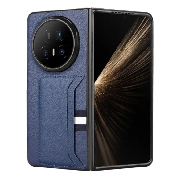 LITCHI Ochranný kryt  Honor Magic V5 modrý
