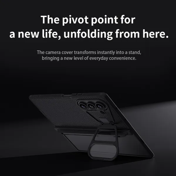 NILLKIN CAMSHIELD PROP MAGSAFE Kryt so stylusom pre Samsung Galaxy Z Fold7 5G čierny