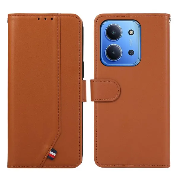 ABEEL DELICATE Peňaženkový obal Xiaomi Redmi 15C / Redmi 15C 5G hnedý
