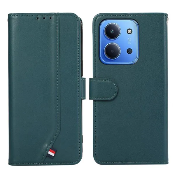 ABEEL DELICATE Peňaženkový obal Xiaomi Redmi 15C / Redmi 15C 5G zelený