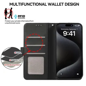 ABEEL DELICATE Peňaženkový obal Xiaomi Redmi 15C / Redmi 15C 5G čierny