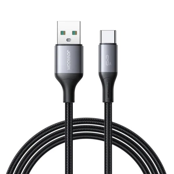 JOYROOM S-A28 FLASH 3A Kábel USB-A / USB-C čierny