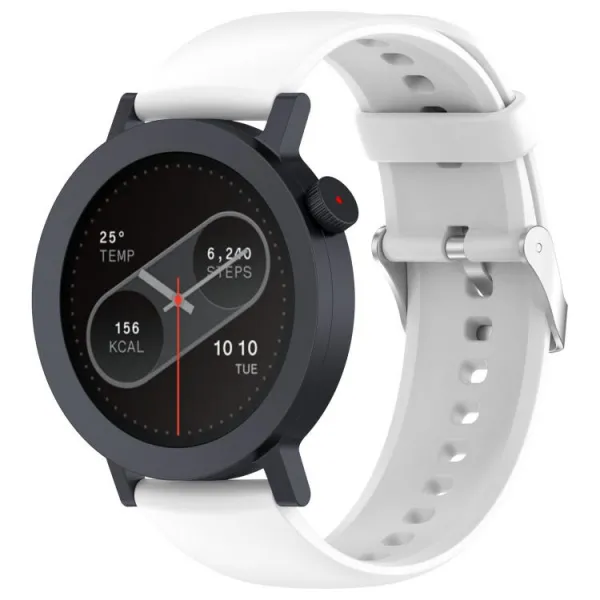 SILICONE Vymeniteľný remienok pre CMF Watch 3 Pro / CMF Watch Pro 2 biely
