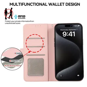 ABEEL DELICATE Peňaženkový obal Xiaomi Redmi Note 15 Pro 5G ružový