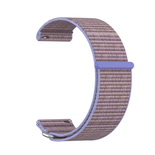 NYLON HOOK AND LOOP Náhradný remienok pre Garmin Venu X1 svetlofialový