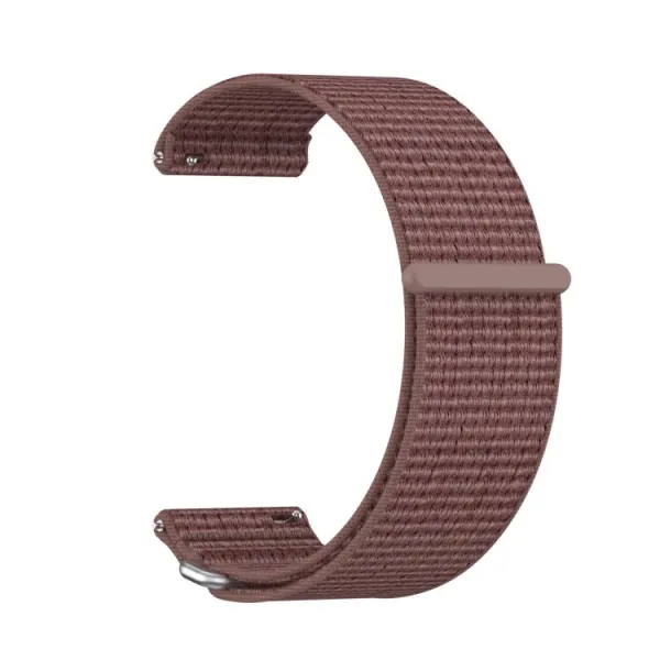 NYLON HOOK AND LOOP Náhradný remienok pre Garmin Venu X1 tmavofialový