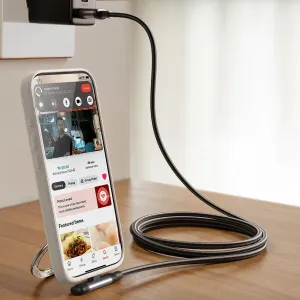 JOYROOM S-A56 EnjoyX 90° Kábel USB-C / USB-C 60W 1.2m čierny