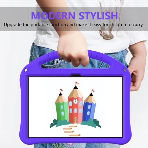 KIDDO Detský obal pre T Tablet 2 fialový