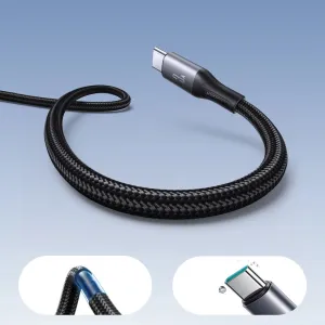 JOYROOM S-A28 FLASH 3A Kábel USB-A / USB-C čierny