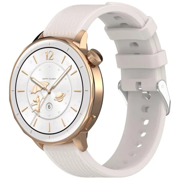 SILICONE Vymeniteľný remienok pre OnePlus Watch 3 43mm STARLIGHT