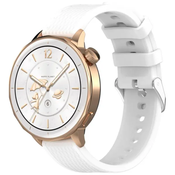 SILICONE Vymeniteľný remienok pre OnePlus Watch 3 43mm biely