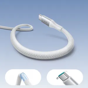 JOYROOM S-A28 FLASH 3A Kábel USB-A / USB-C biely