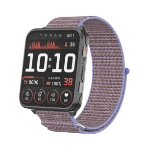 NYLON HOOK AND LOOP Náhradný remienok pre Garmin Venu X1 svetlofialový