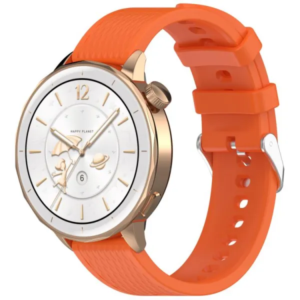 SILICONE Vymeniteľný remienok pre OnePlus Watch 3 43mm oranžový