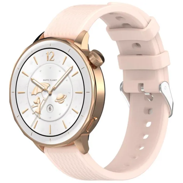 SILICONE Vymeniteľný remienok pre OnePlus Watch 3 43mm ružový