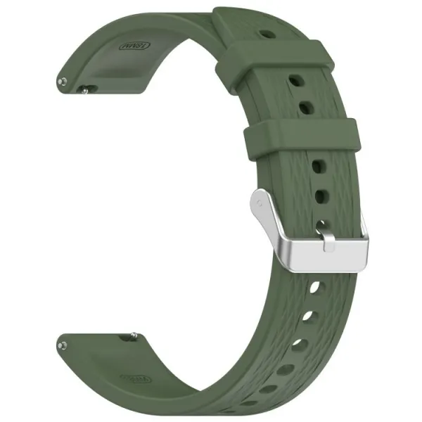 SILICONE Vymeniteľný remienok pre OnePlus Watch 3 43mm tmavozelený