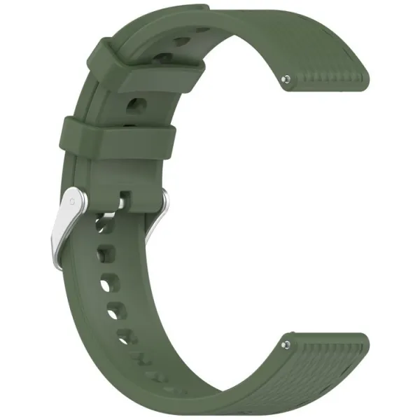 SILICONE Vymeniteľný remienok pre OnePlus Watch 3 43mm tmavozelený